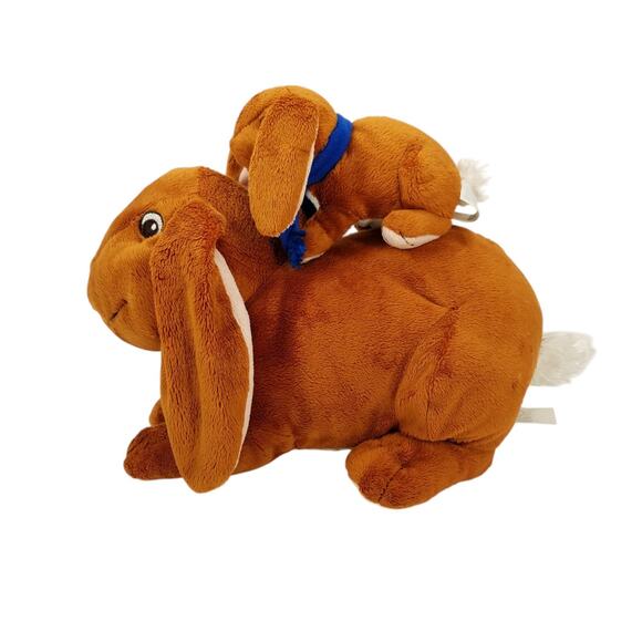 Kohls Cares Mom And Baby Rabbit Bunny Plush Guess How Much I Love You - Picture 2 of 10